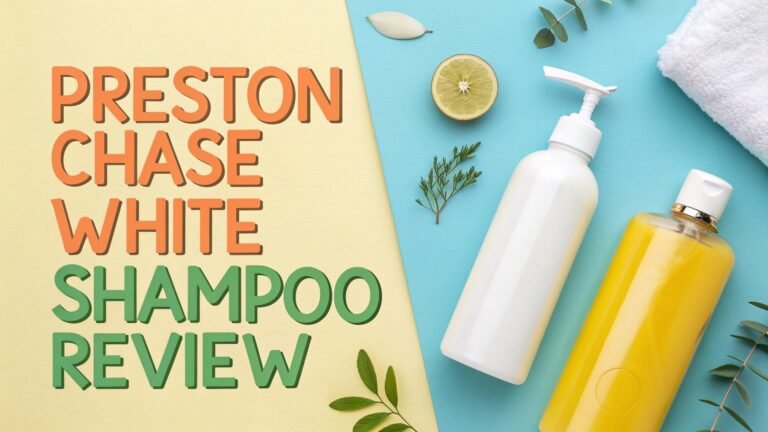 Preston Chase White Shampoo Review: Transform Your Blonde Hair