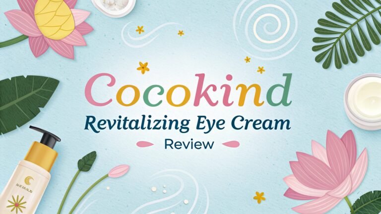 Cocokind Revitalizing Eye Cream Review: Bright & Firm Eyes