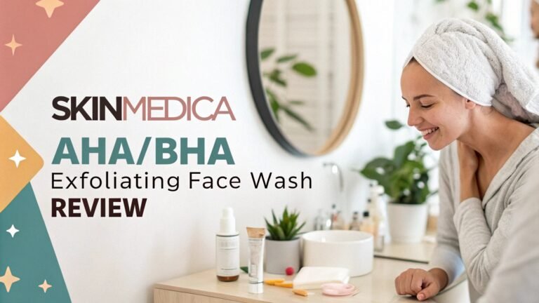 SkinMedica AHA/BHA Exfoliating Face Wash Review