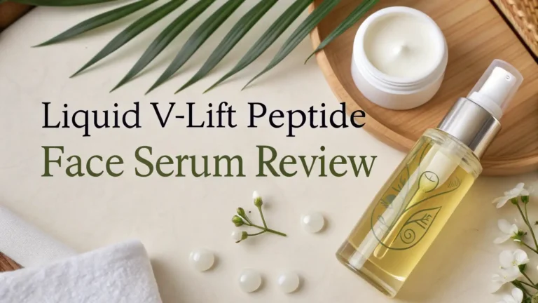 Liquid V-Lift Peptide Face Serum Review: Live Up To The Hype?