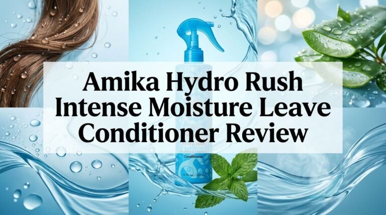 Amika Hydro Rush Intense Moisture Leave In Conditioner Review