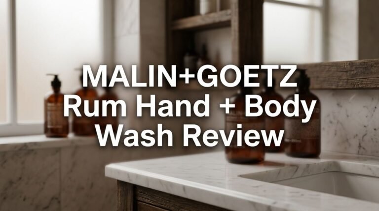 MALIN+GOETZ Rum Hand + Body Wash Review 2026