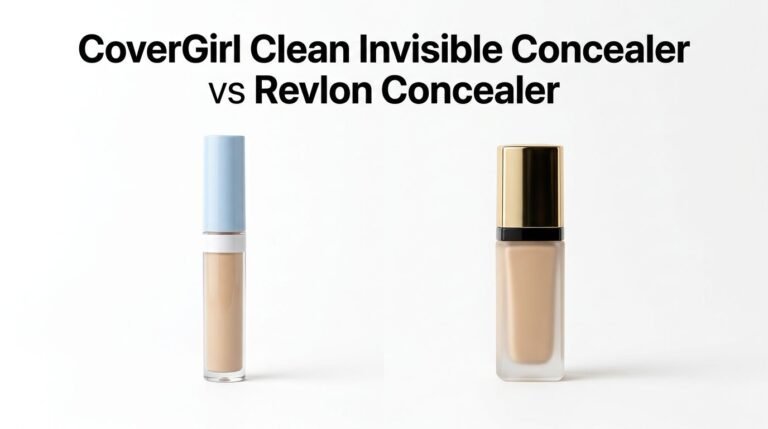 CoverGirl Clean Invisible Concealer vs Revlon Concealer