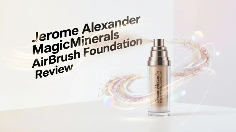 Jerome Alexander MagicMinerals AirBrush Foundation Review