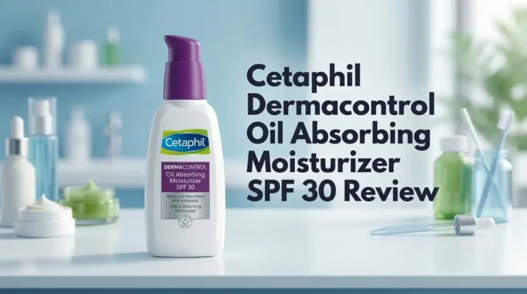 Cetaphil Dermacontrol Oil Absorbing Moisturizer SPF 30 Review