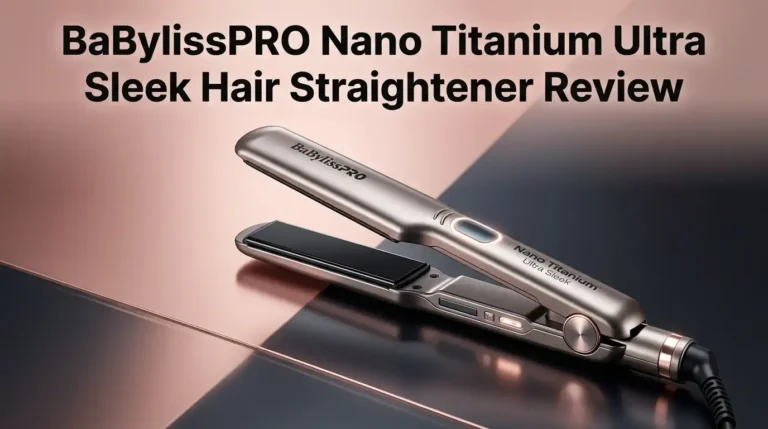 BaBylissPRO Nano Titanium Ultra Sleek Hair Straightener Review 2026
