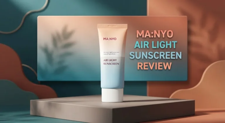 Ma:nyo Air Light Sunscreen SPF 50 Review: Lightweight Protection